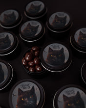Load image into Gallery viewer, Black Cat Circle Tin, Limited Edition Halloween 2026
