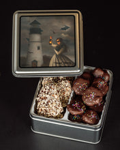 Load image into Gallery viewer, The Haunted Lighthouse Square Tin, The Haunted Lighthouse Collection 2026