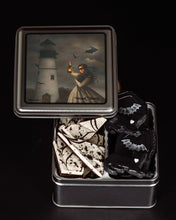 Load image into Gallery viewer, The Haunted Lighthouse Square Tin, The Haunted Lighthouse Collection 2026