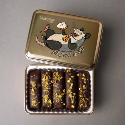 Forever Feral Tin- Swiss Chocolate Dubai Brownie Sticks