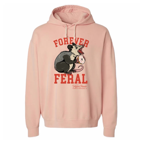 Forever Feral Lightweight Fleece Hooded Comfort Colors™ Sweatshirt