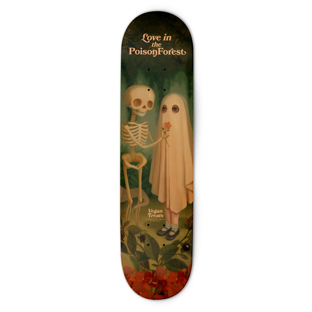 Love in the Poison Forest Skateboard Deck- Valentine’s Day 2025