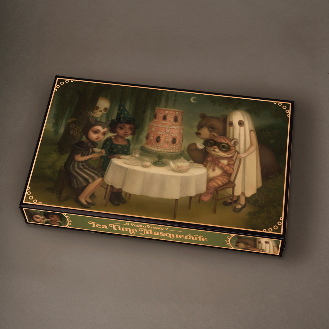 Tea Time Masquerade Limited Edition Chocolate Box • Halloween 2025