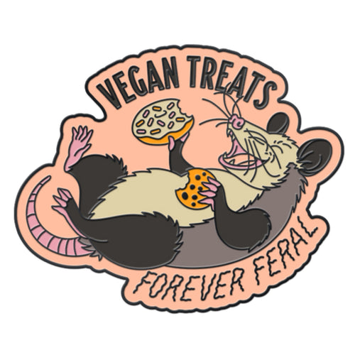 Forever Feral Enamel Pin