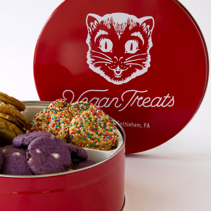 Large Cookie Tin! Chewy Sprinkle Party, S’mores and More! 🌈