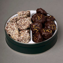 Load image into Gallery viewer, Boo Crew Forever Chocolates Keepsake Tin- Brittle &amp; Clusters • Halloween 2025