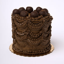 Load image into Gallery viewer, 6&quot; Chocolate Mousse and Chocolate Chip Cookie Dough Chunk Cake