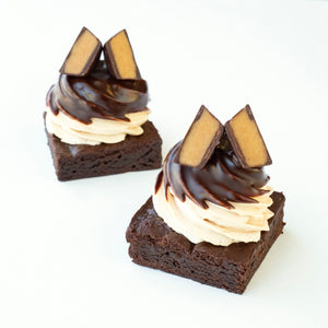 Peanut Butter Mousse Brownie