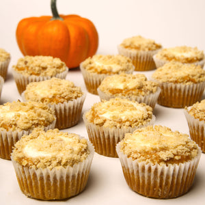 Cream Cheese Cupcakes- Pumpkin & Black Bottom