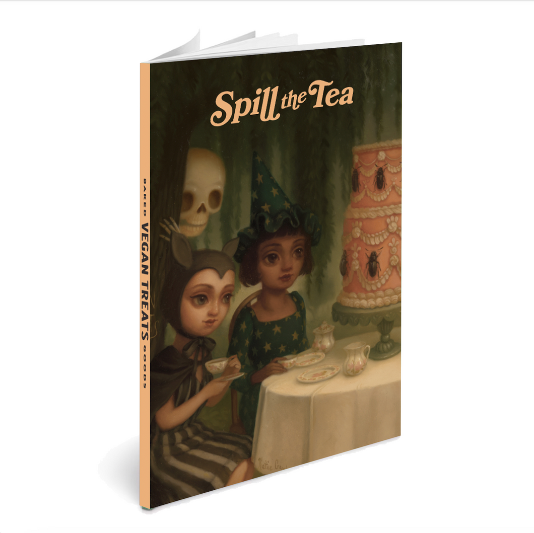 Tea Time Masquerade Notebook • Halloween 2025
