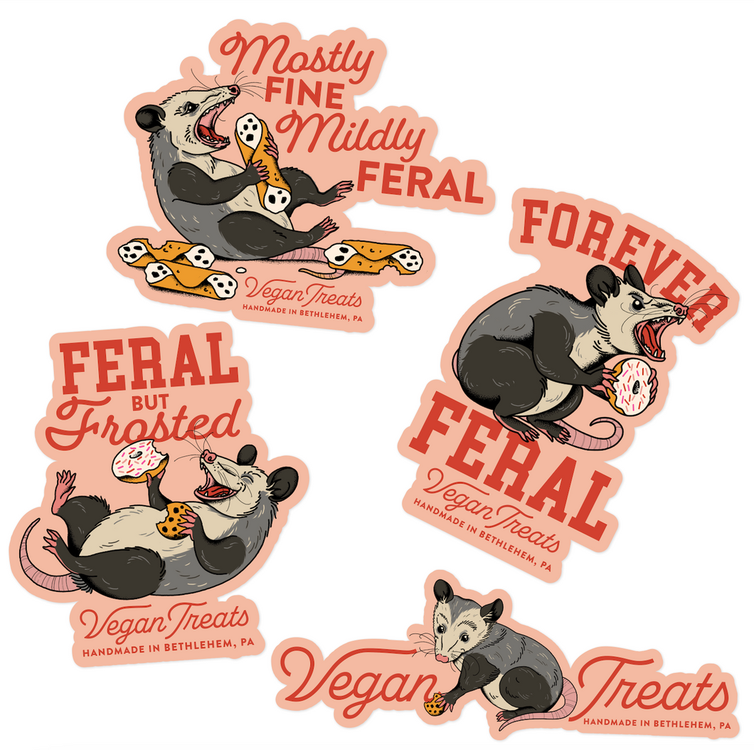 The Feral Collection Sticker Pack
