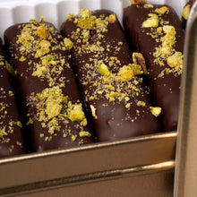 Load image into Gallery viewer, Forever Feral Tin- Swiss Chocolate Dubai Brownie Sticks