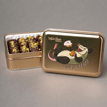 Load image into Gallery viewer, Forever Feral Tin- Swiss Chocolate Dubai Brownie Sticks