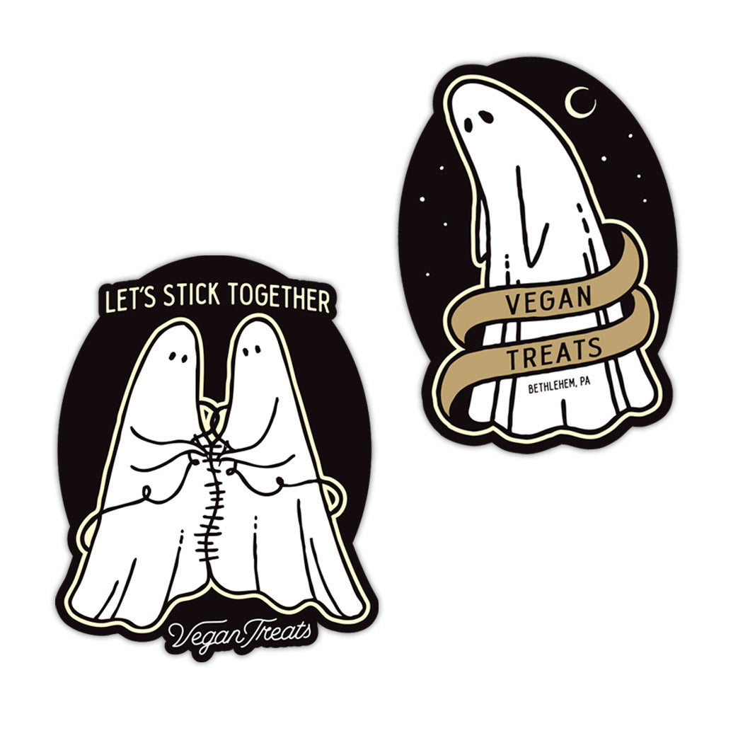 Ghost Stickers (2 pack)