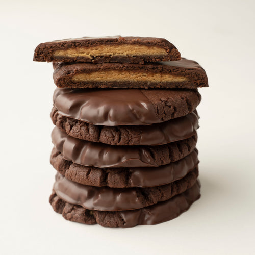Cookies and Whoopie Pies! Swiss Chocolate Speculoos and Peanut Butter Surprise!