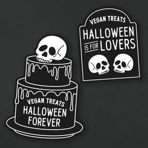 Vegan Treats Halloween Sticker Pack